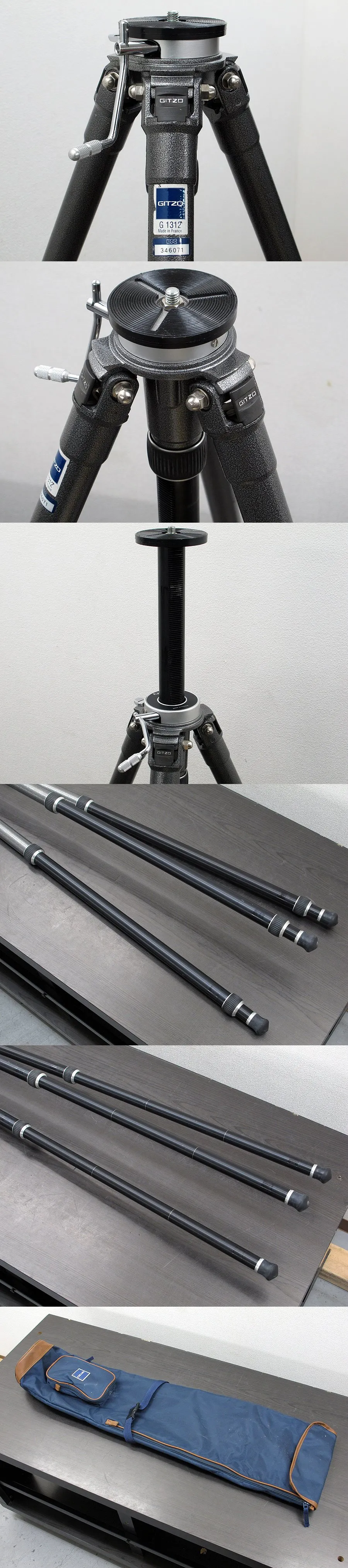 GITZO G1312 三脚 Velbon PH-263Q 雲台付 @23300｜中古オーディオ販売