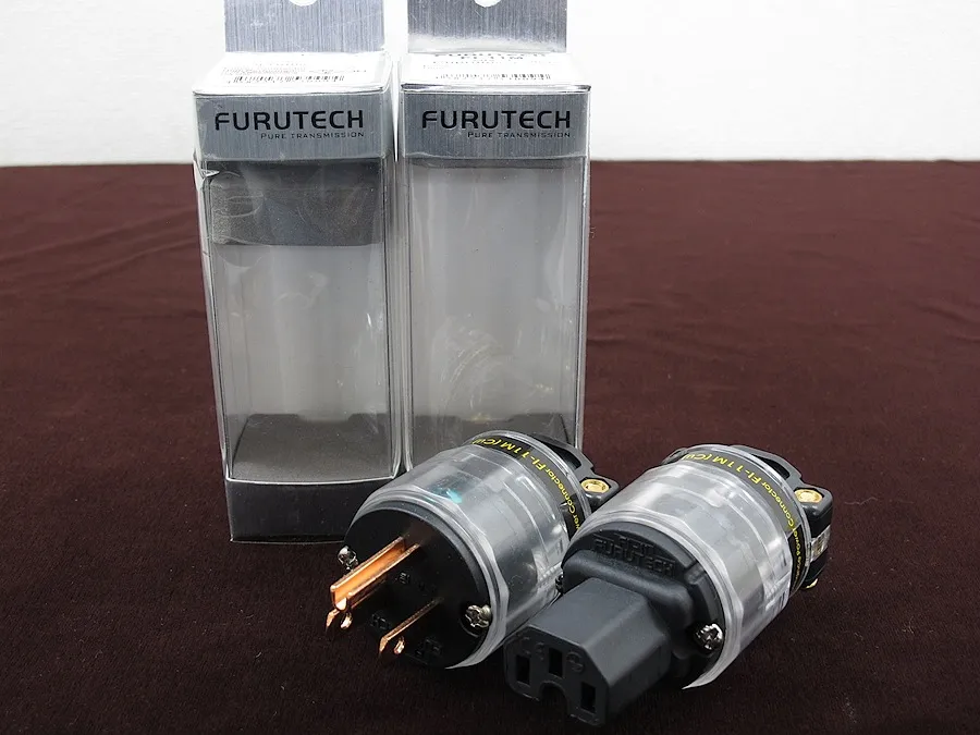 FURUTECH FI-11M(Cu) 電源プラグ+インレットプラグセット