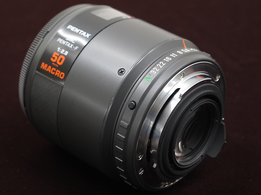 PENTAX SMC PENTAX-F MACRO 1:2.8 50mm ペンタックス@23386 / 中古