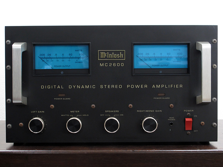マッキントッシュ Mcintosh MC2600 パワーアンプ @23527 / 中古