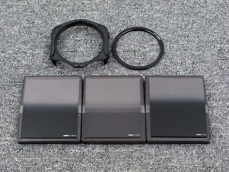 Cokin カメラ用角型樹脂フィルター 3枚+ホルダーセット