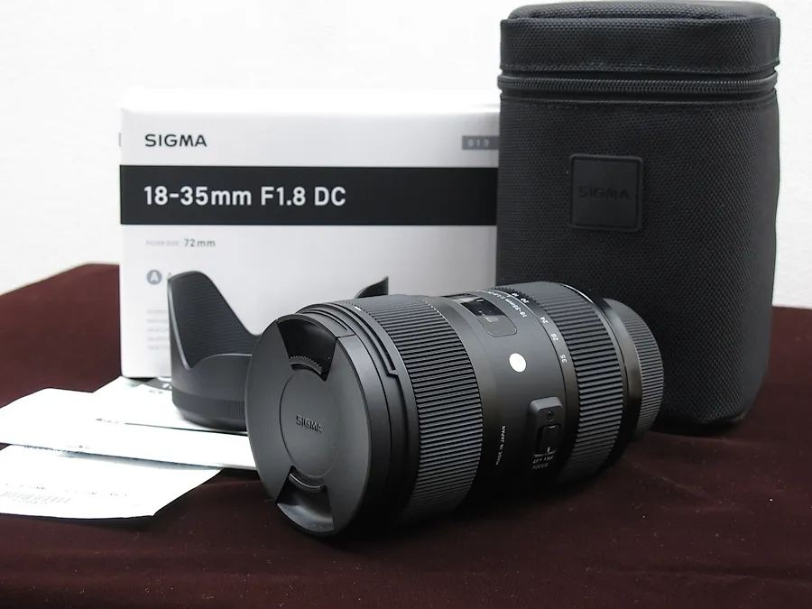 SIGMA SIGMA A 18-35mm f1.8 DC HSM Nikonマウントレンズ