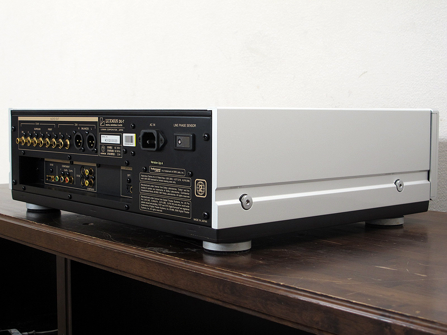 LUXMAN DU-7 ユニバーサルプレーヤー Ver.up済 @23684 / 中古オーディオ買取、販売、通販のショップアフロオーディオ横浜