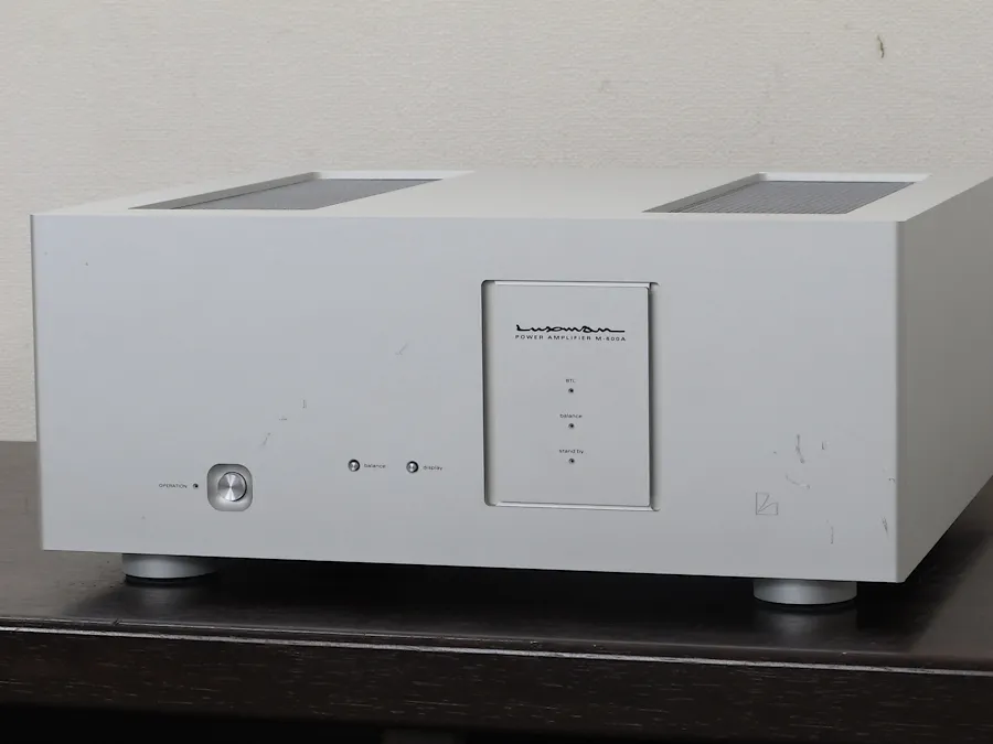 ラックスマン LUXMAN M-600A パワーアンプ