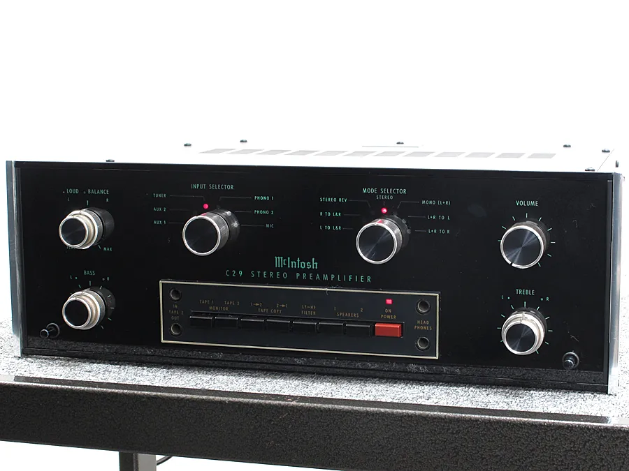 Mcintosh C29 プリアンプ オーバーホール済み
