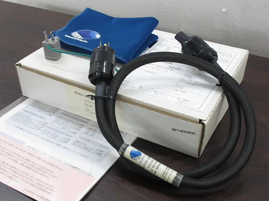 PAD AC ISTARU (1.0m) 電源ケーブル 正規品 元箱付き