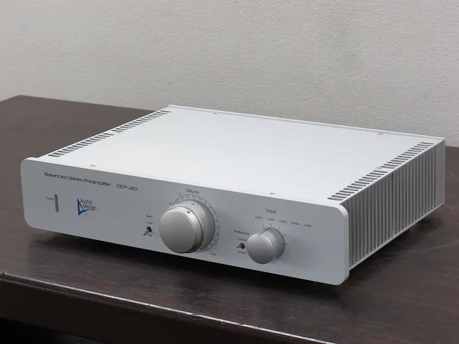 Audio Design DCP-210 プリアンプ 元箱付