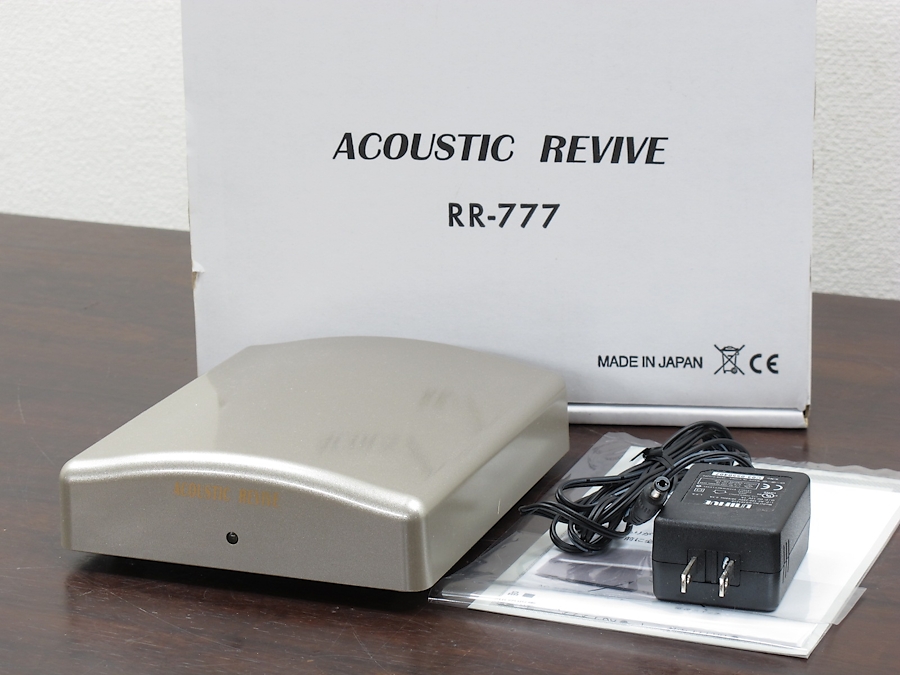 アコリバ Acoustic Revive RR-777 極低周波発振装置 @24238 / 中古オーディオ買取、販売、通販のショップアフロオーディオ横浜