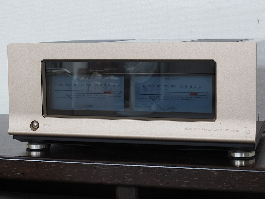 LUXMAN M-7 ラックスマン パワーアンプ メンテナンス済み@24370 / 中古