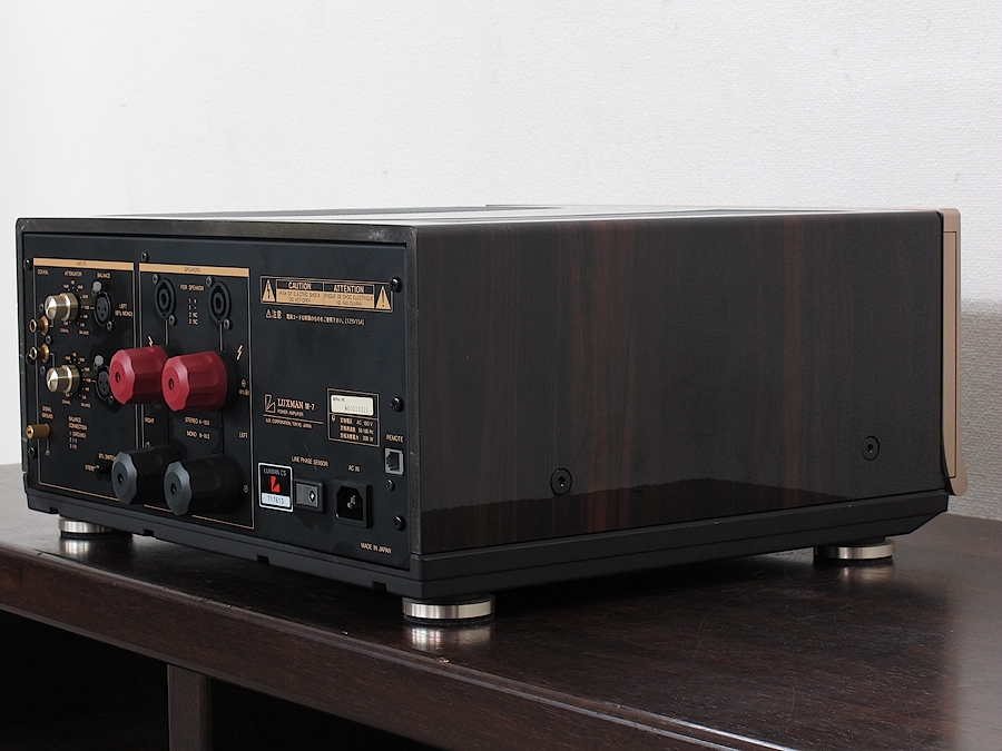 LUXMAN M-7 ラックスマン パワーアンプ メンテナンス済み@24370 / 中古