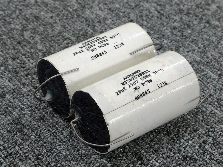 AEROVOX W45B2528E21 28uf 250V コンデンサー