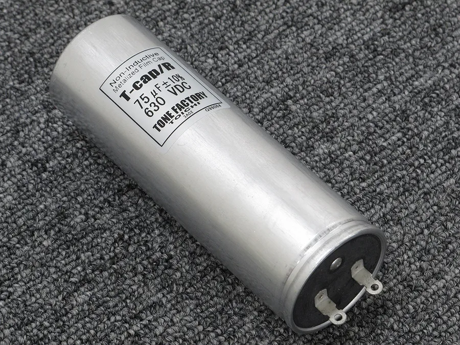 未使用 東一電機 T-cap/R 75uF 630VDC(1本) コンデンサー