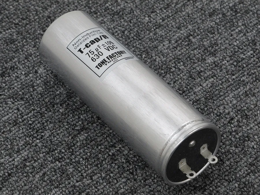 未使用 東一電機 T-cap/R 75uF 630VDC(1本) コンデンサー