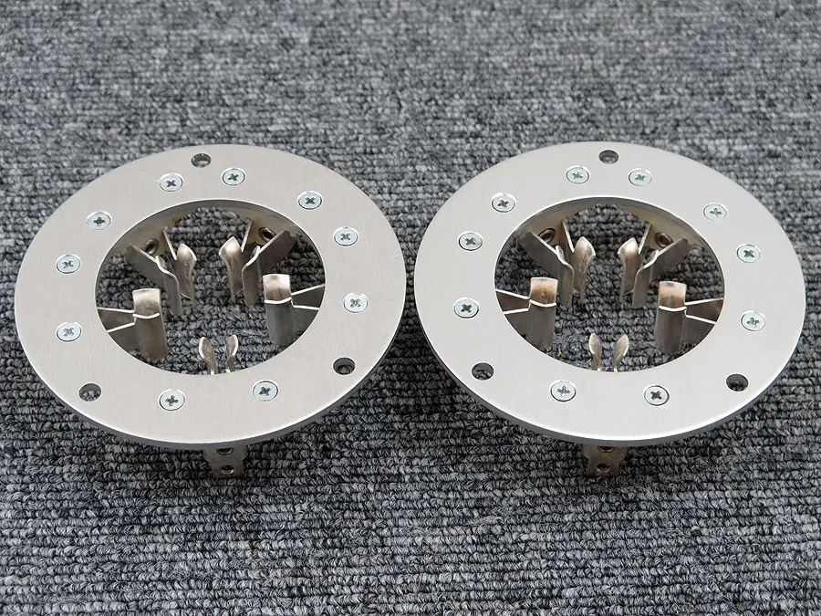 4P55 4-125A 4-400A 803用ソケット 2個 真空管ソケット