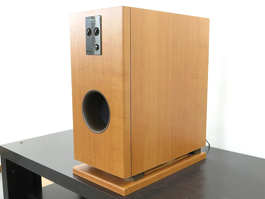 ONKYO アンプ内蔵サブウーファー SL-307 オンキヨー ONKYO SL-307 アンプ内蔵 サブウーファー @24561｜中古