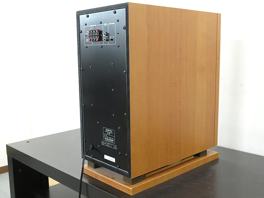 オンキヨー ONKYO SL-307 アンプ内蔵 サブウーファー @24561｜中古