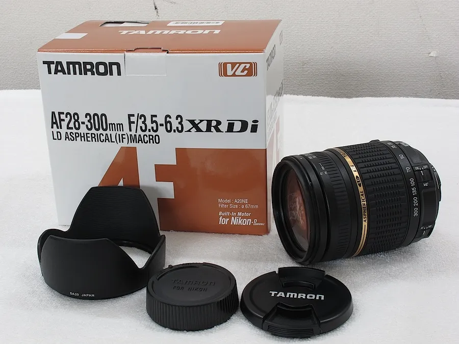 TAMRON AF 28-300mm F3.5-6.3 XR Di VC レンズ 元箱付