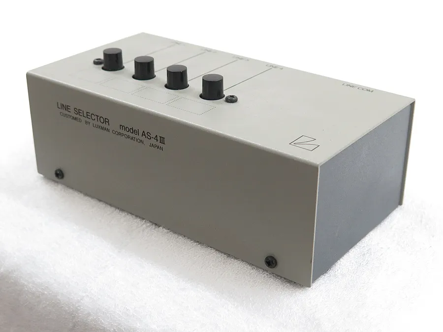 ラックスマン LUXMAN AS-4Ⅲ 4系統ラインセレクター