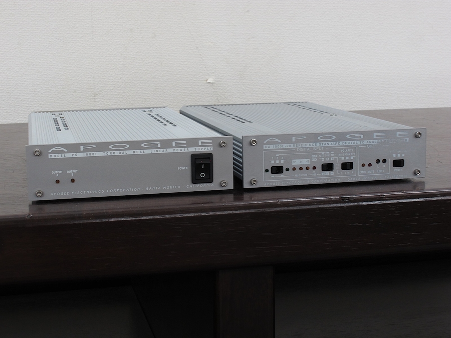 APOGEE PS-1000 TORROIDAL DUAL LINEAR POWER SUPPLY / DA-1000E-20 用