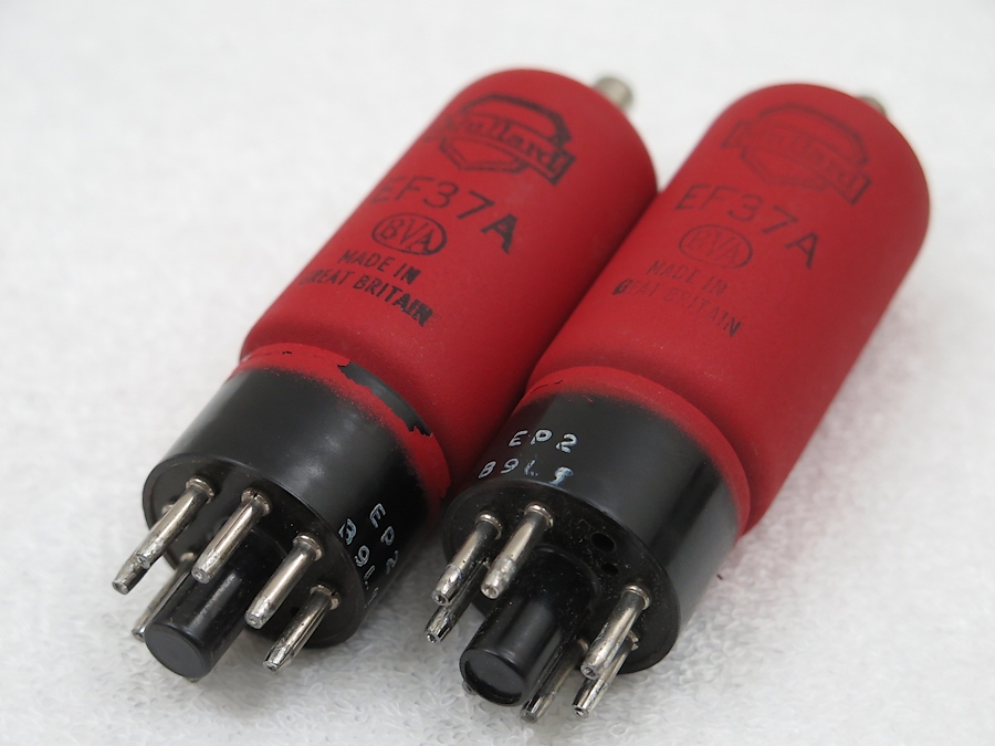 ムラード Mullard EF37A(2本) 真空管 @23404 / 中古オーディオ買取