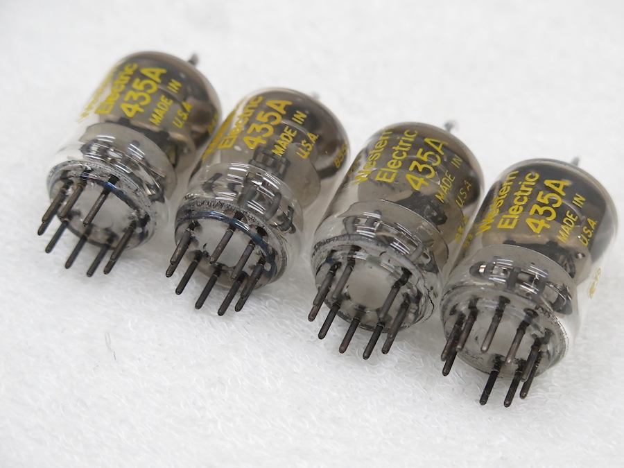 ウエスタン Western Electric 435A(4本) 真空管 @23438 / 中古