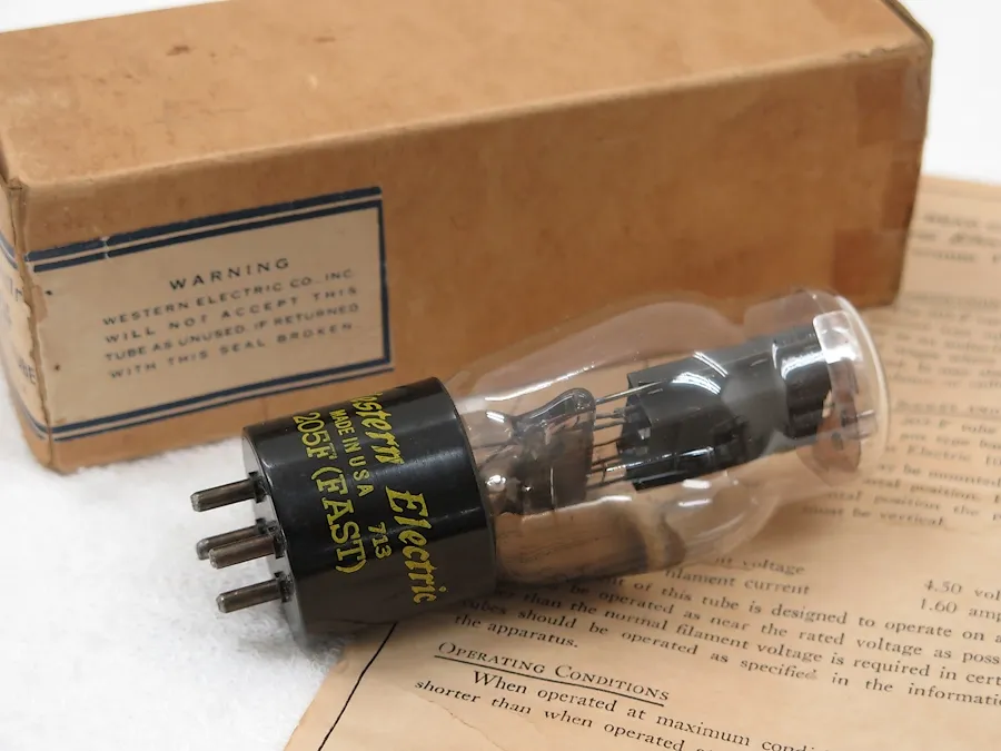 ウエスタンエレクトリック Western Electric 205F 真空管