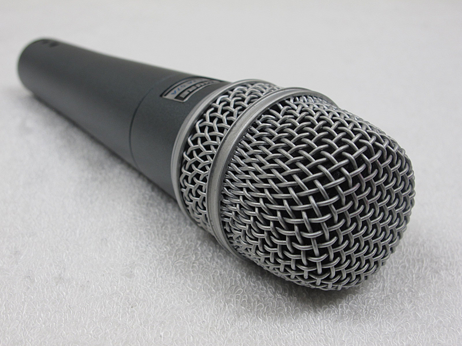 SHURE Beta 57A ダイナミックマイク 別売スタンド付 @24748 / 中古