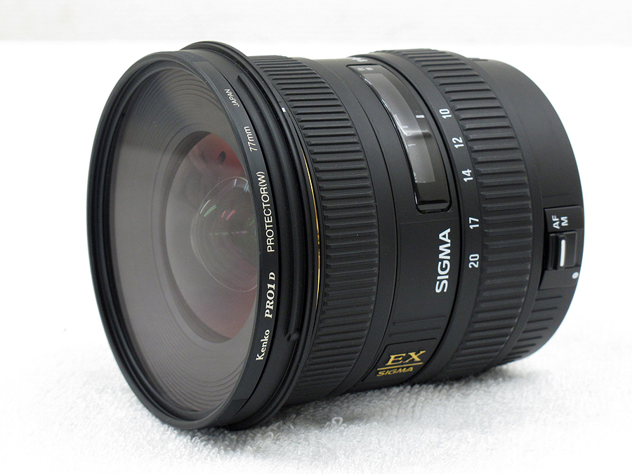 SIGMA 10-20mm F4-5.6 EX DC HSM レンズ Canonマウント @24780 / 中古