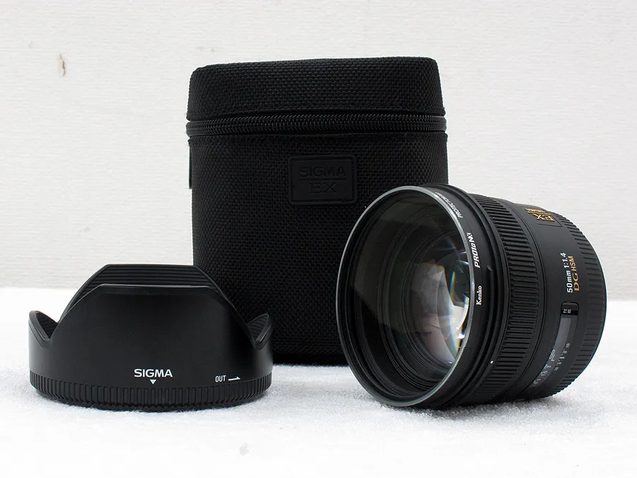 SIGMA 50mm F1.4 EX DG HSM カメラレンズ Canonマウント
