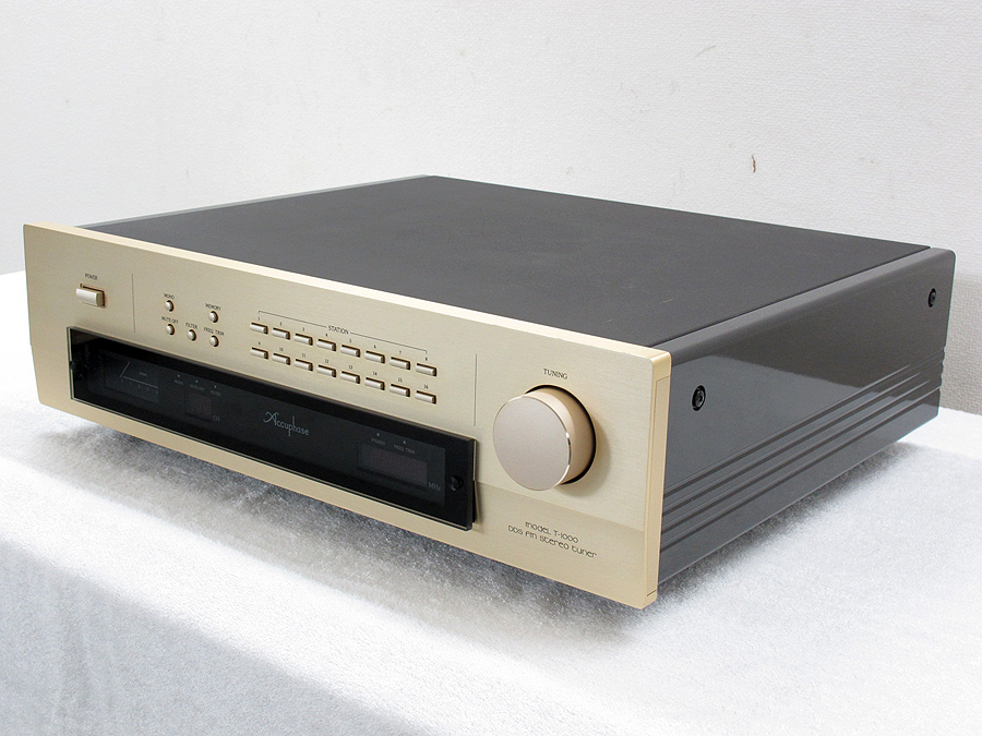 Accuphase T-1000 シンセサイザーFMチューナー 元箱付 @24829 / 中古