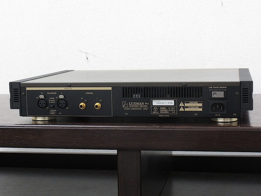 ラックスマン luxman p-1 ヘッドホンアンプ 動作確認済み+spbgp44.ru