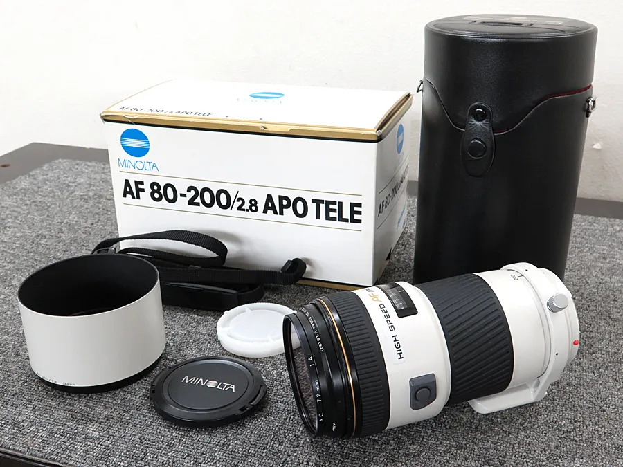 ミノルタ MINOLTA AF APO TELE ZOOM 80-200mm F2.8 レンズ