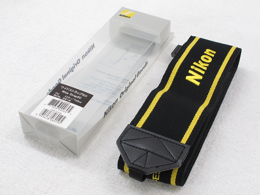 美品】 Nikon Wide Strap60 6919 ストラップ ケース付 @25099 / 中古