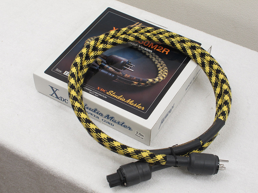 Harmonix X-DC350M2R(2.0m) 電源ケーブル 元箱付 @25176 / 中古