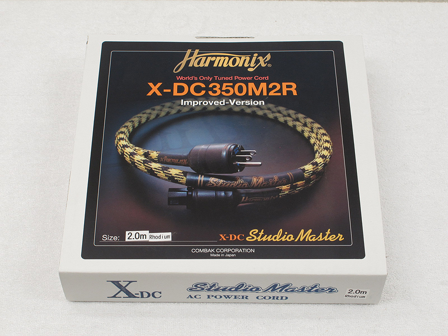 Harmonix X-DC350M2R(2.0m) 電源ケーブル 元箱付 @25176 / 中古