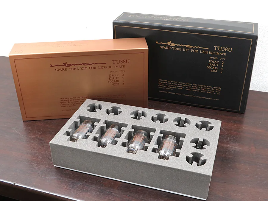 LUXMAN TU38U LX38U用スペア真空管セット
