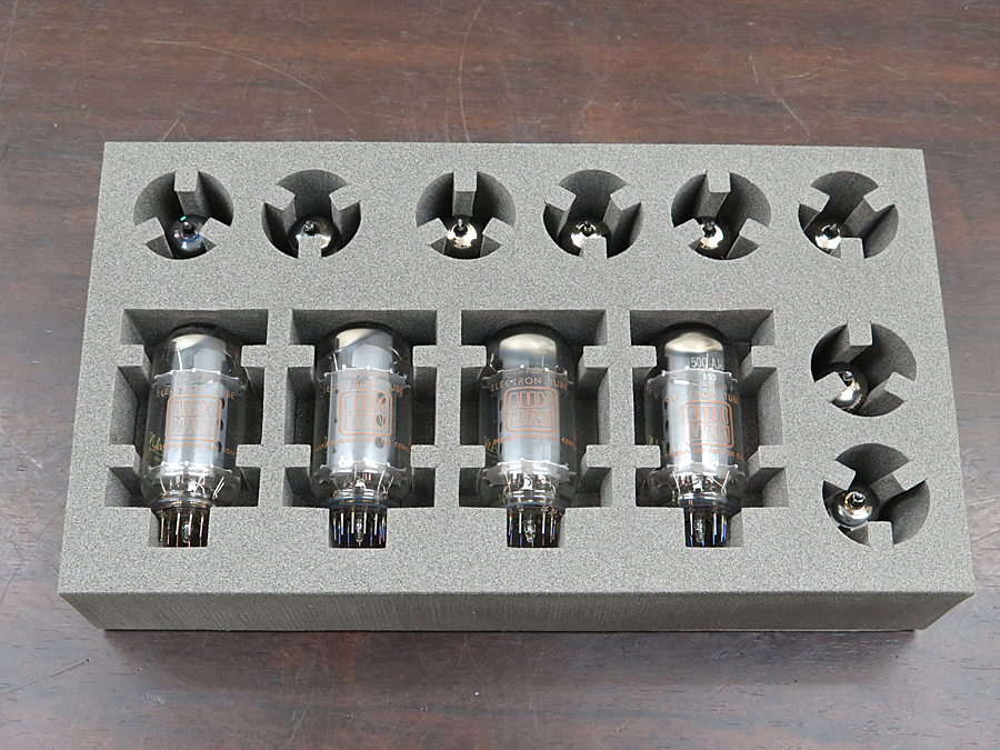 開封未使用】 LUXMAN TU38U LX38U用スペア真空管セット @25276