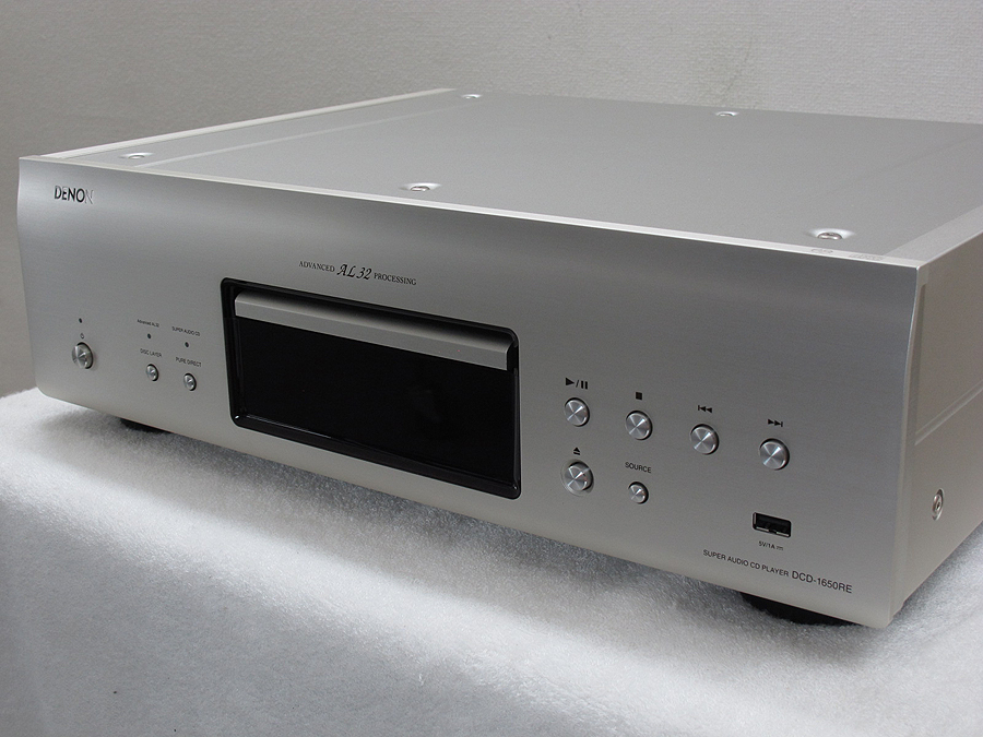 デノン DENON DCD-1650RE CDデッキ 2014年製 元箱付 @25344 /  中古オーディオ買取、販売、通販のショップアフロオーディオ横浜