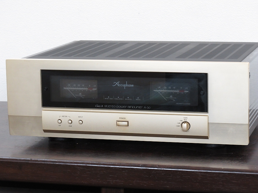 アキュフェーズ Accuphase A-30 パワーアンプ @25964 / 中古オーディオ買取、販売、通販のショップアフロオーディオ横浜