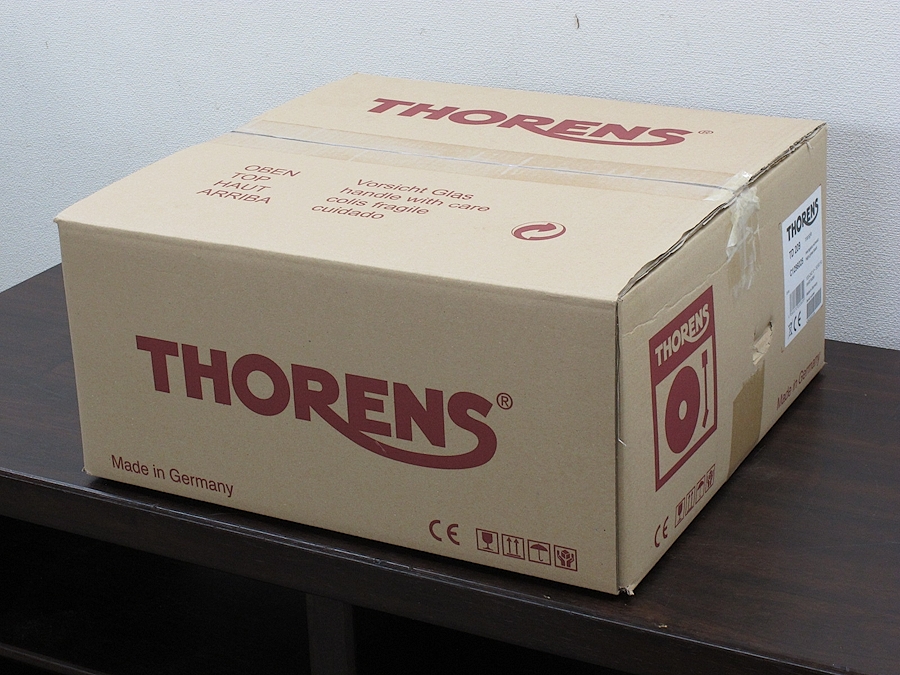 開封未使用】 THORENS TD209 ターンテーブル ブラック@25995 / 中古