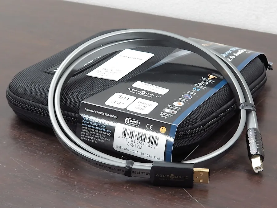 WIRE WORLD Silver Starlight USB SSB/1.0m