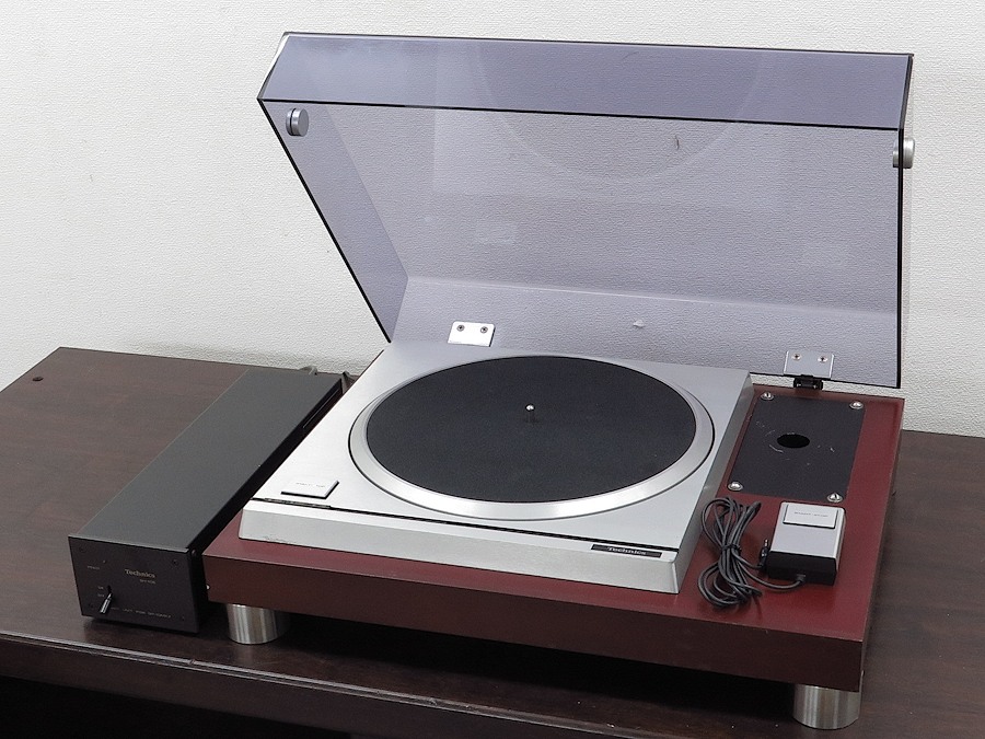 Technics SP-10MKⅡ ターンテーブル 金属製キャビ付