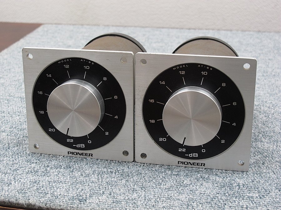 Pioneer AT-8S(ペア) パッシブアッテネーター @26265 / 中古オーディオ買取、販売、通販のショップアフロオーディオ横浜