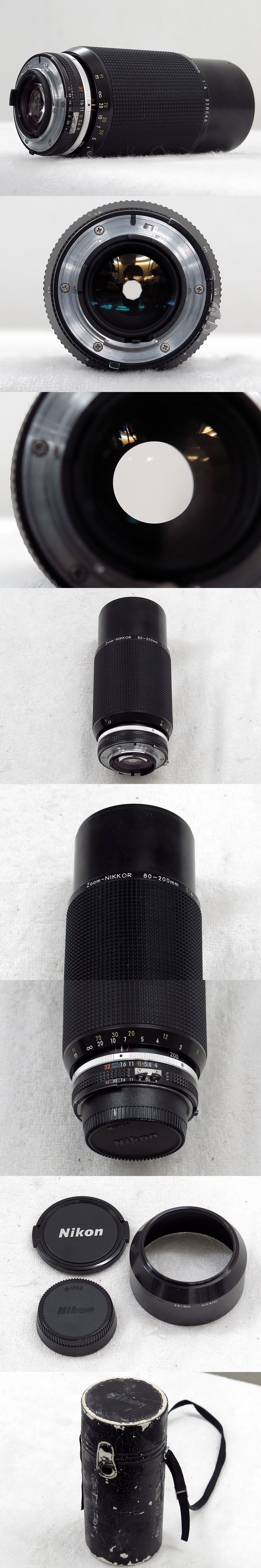 Nikon Ai-S ZOOM-NIKKOR 80～200mm F4 カメラレンズ @25420（販売済