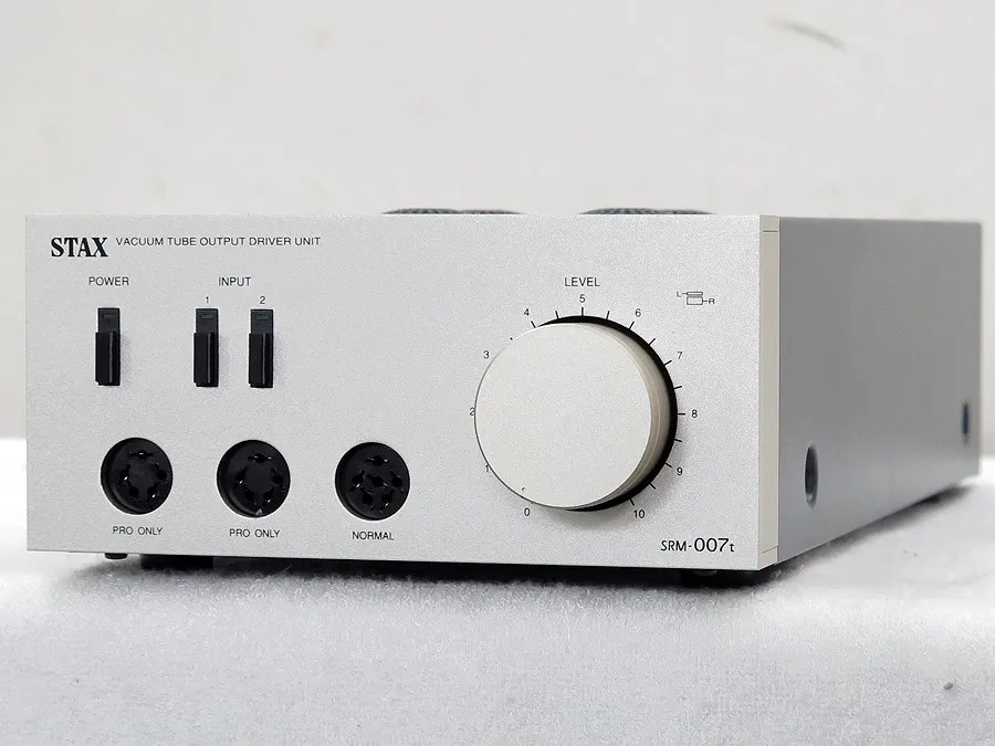 スタックス STAX SRM-007t ヘッドフォンアンプ 元箱付き