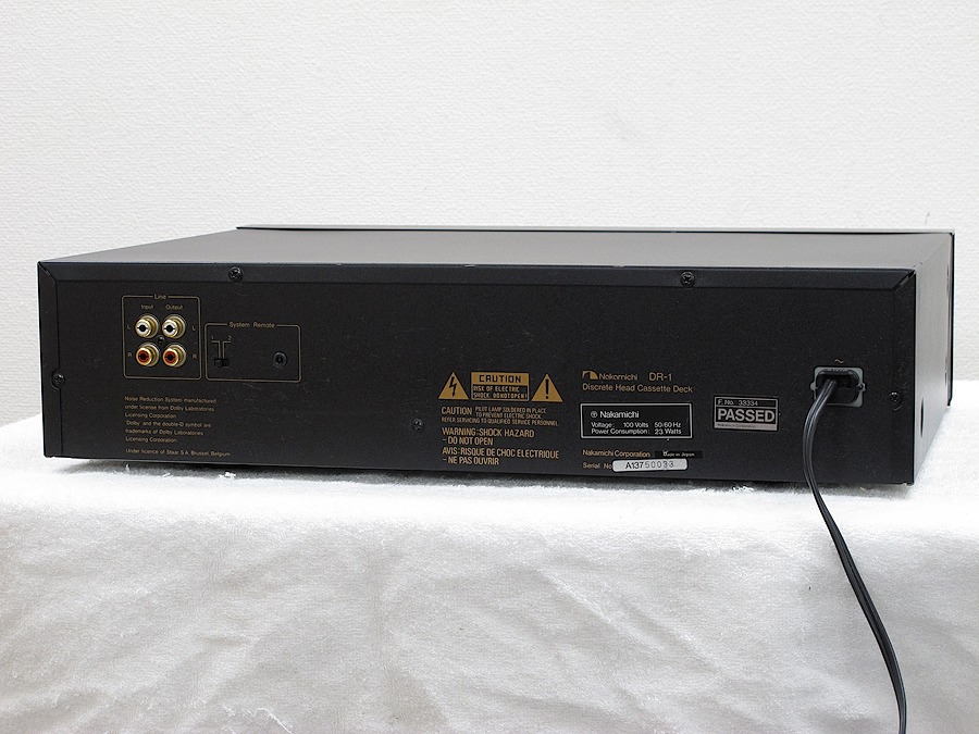 ナカミチ NAKAMICHI DR-1 カセットデッキ @26421 / 中古オーディオ買取、販売、通販のショップアフロオーディオ横浜