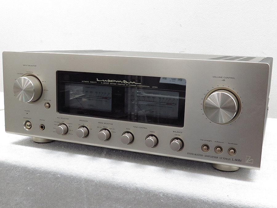 ◇ラックスマン LUXMAN L-505f プリメインアンプ - オーディオ機器