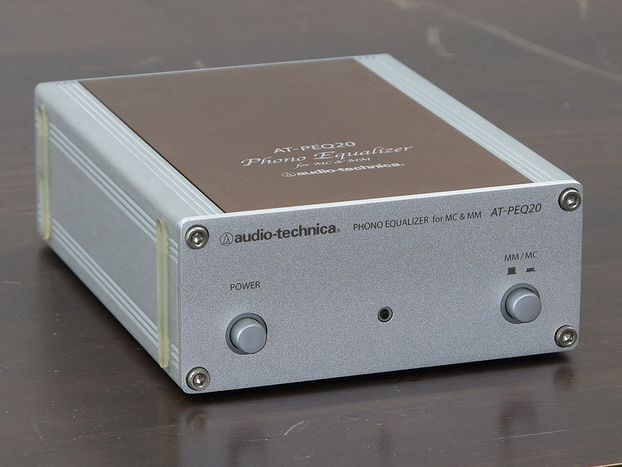 audio-technica AT-PEQ20 フォノイコライザー 元箱付き @26473（販売済