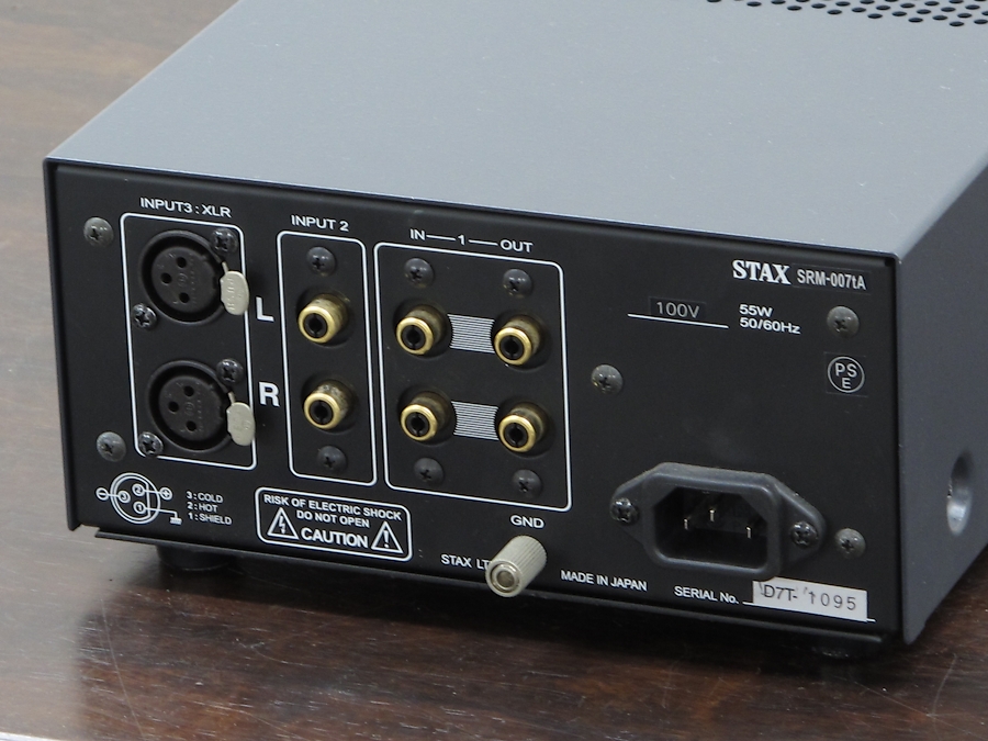 スタックス STAX SRM-007tA ヘッドフォンアンプ @26621｜中古