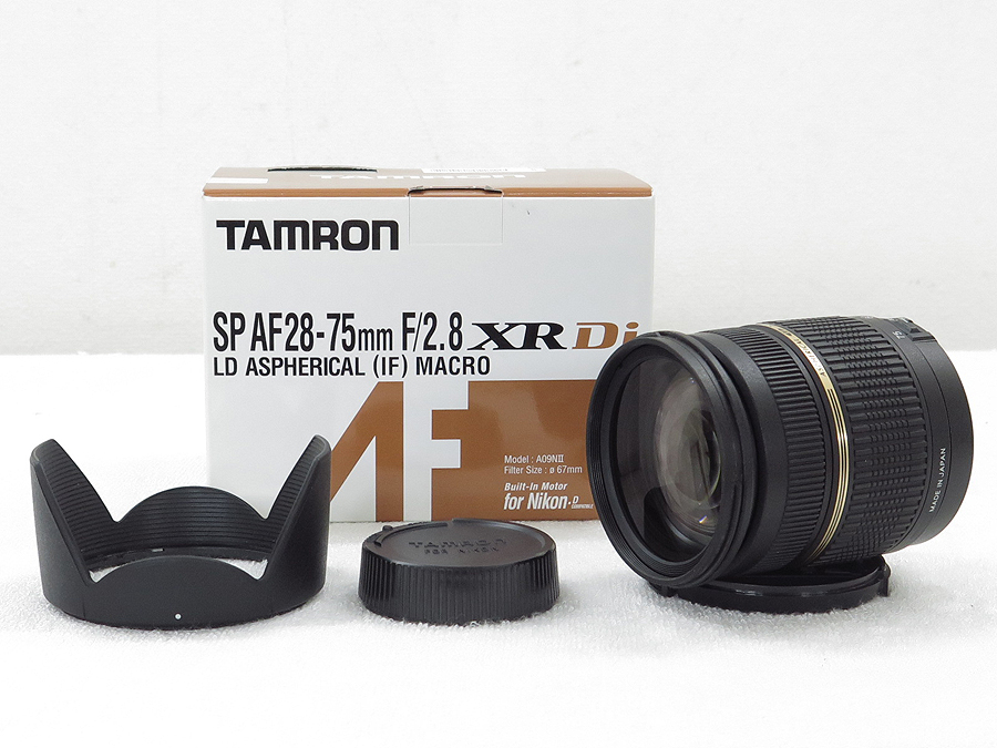 TAMRON SP AF28-75mm F2.8 XR Di Nikonマウント レンズ